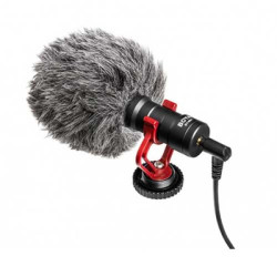 BOYA by MM1 Cardioid Microphone For Smartphone, PC and DSLR